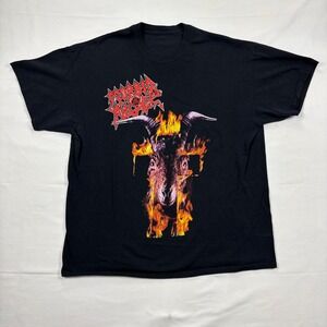 Morbid Angel Covenant Tour Graphic T-Shirt Death Metal Band XL Black Tee